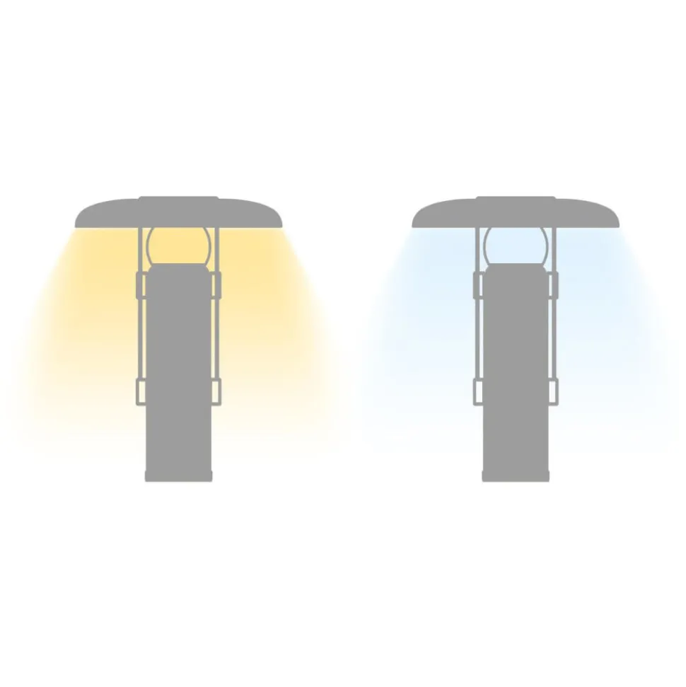 Camping linea light lampada da tavolo da esterno portatile marrone led