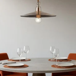 Cantina sp1 ideal lux lampadario per cucina rustico rame