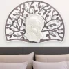 Capezzale camera da letto maternita rovere moderno 90x65