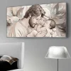 Capezzale capoletto sacra famiglia classica dipinto 140x70