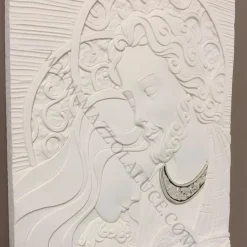 Capezzale capoletto 30x40 sacra famiglia tortora bongelli preziosi