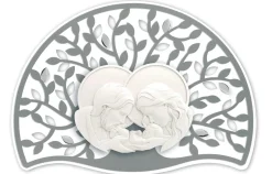 Capezzale moderno grigio sacra famiglia 90x65 bongelli preziosi