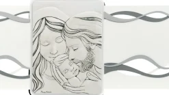 Capezzale moderno sacra famiglia grigio 70x34 bongelli preziosi