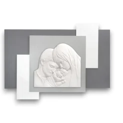 Capezzale moderno sacra famiglia grigio 100x57 bongelli preziosi