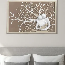 Capezzale moderno 70x48 sacra famiglia nocciola bongelli preziosi