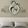Capezzale quadro sacra famiglia per camera da letto moderna beige avorio