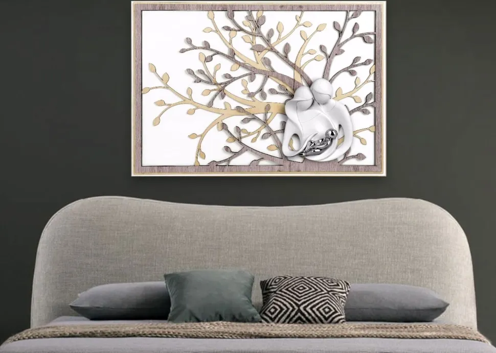 Capezzale sacra famiglia 105x72 bongelli preziosi rovere moderna