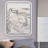 Capezzale sacra famiglia 45x48 grigio con contrasto bongelli preziosi