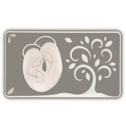 Capezzale sacra famiglia 105x60 grigio moderno bongelli preziosi