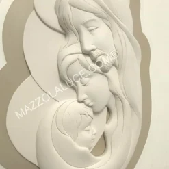 Capezzale sacra famiglia 35x50 nocciola bongelli preziosi