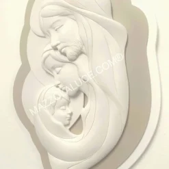 Capezzale sacra famiglia 35x50 nocciola bongelli preziosi