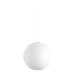 Carta sp1 d30 lampadario sfera effetto carta ideal lux