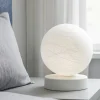 Carta tl1 d20 lampada abat-jour ideal lux bianca per camera da letto