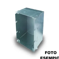 Cassaforma in metallo per muratura per applique led 2416c codice 023.4008