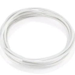 Cavo tessuto colore bianco 1 metro 5 mm