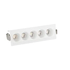 Cestello faretti 10w 3000k da incasso isyluce exacta per controsoffitto