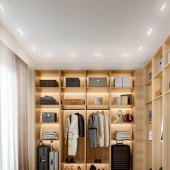 Cestello faretti 10w 3000k da incasso isyluce exacta per controsoffitto