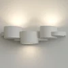 Chio sforzin applique di gesso design moderna bianca