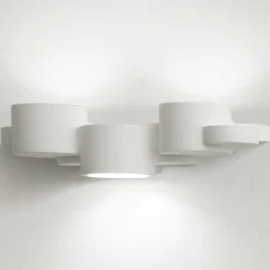Chio sforzin applique di gesso design moderna bianca