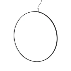 Circus sp d74 ideal lux lampadario moderno nero led 3000k 36w