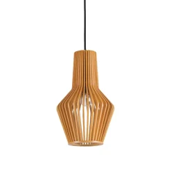 Citrus-3 sp1 ideal lux lampada a sospensione legno per soggiorno