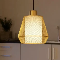 Ciudadela eglo lampada a sospensione per cucina in acciaio lavorato