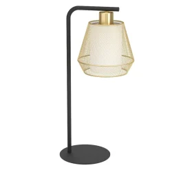 Ciudadela eglo lampada da tavolo con doppio paralume