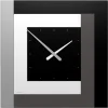 Clock63 moderno orologio da parete nero