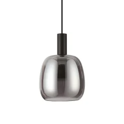 Coco-1 sp ideal lux lampada a sospensione per bancone vetro fume' led 3000k