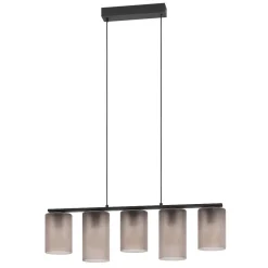 Colomera eglo lampadario da cucina con portalampada in vetro opaco