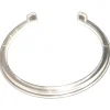 Confezione 12pz clip molla ghiere blocca lampadina gu10 policarbonato per faretto incasso da 5cm