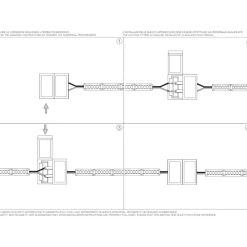 Connettore strip led main ideal lux