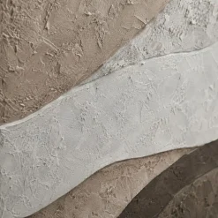Coppia di quadri astratti materici quadrati 80x80 moderni per soggiorno