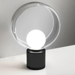 Cosmit vivida h32cm abat-jour nera design moderna