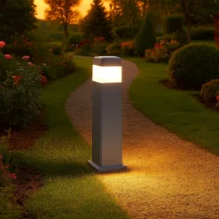 Cosmo pt1 ideal lux lampione da esterno grigio