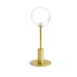 Cosmo miloox abat-jour da comodino moderna per camera da letto oro