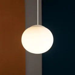 Cotton sp1 d13 ideal lux lampada a sospensione sfera bianca