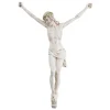 Cristo da parete crocifisso 32x23 avorio oro