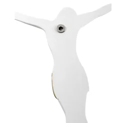 Crocifisso corpo di cristo da parete 37x32 moderno
