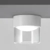 Crumb linea light plafoniera led tonda bianca 10w 3000k