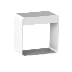Dama linea light abat jour lampada da comodino bianca led 3000k portatile