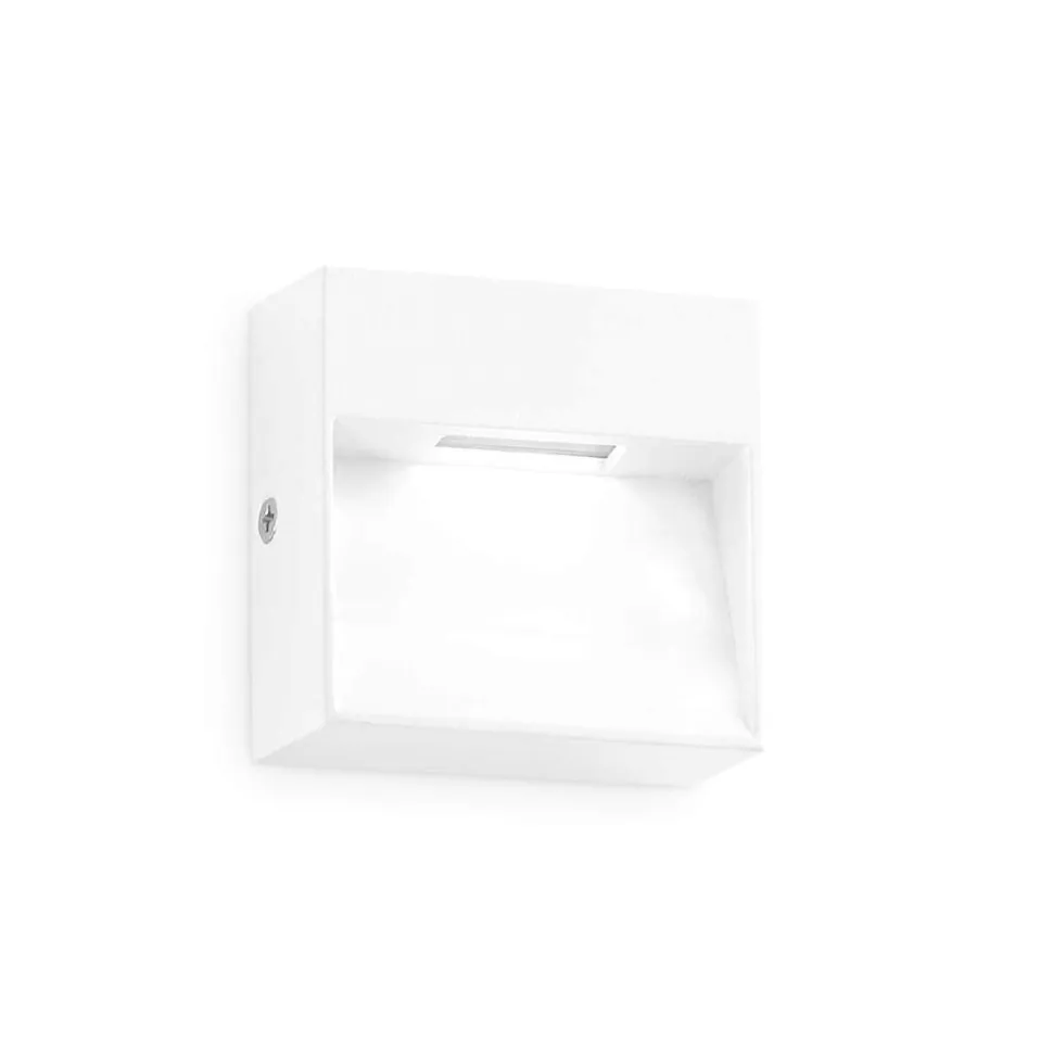 Dedra ap big segnapasso da esterno led 3000k bianca ip65 ideal lux