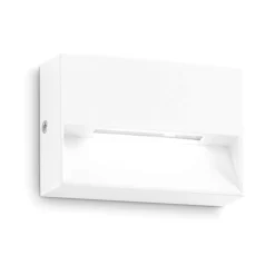 Dedra ap small ideal lux segnapasso da esterno bianca led 3000k ip65