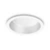Deep fi ideal lux faretto incasso per controsoffitto tondo bianco 10w 3000k 220v