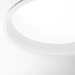 Deep fi ideal lux faretto incasso per controsoffitto tondo bianco 10w 3000k 220v
