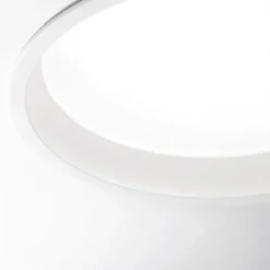 Deep fi led 30w 4000k ideal lux faretto da bagno per controsoffitto bianco ip44