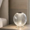 Diamond tl1 ideal lux abat jour lampada da comodino senza fili ricaricabile