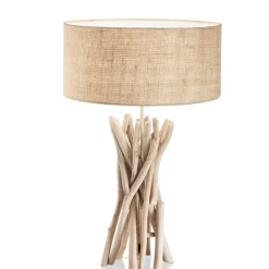 Driftwood tl1 lampada da tavolo rami di legno per chalet casa di montagna ideal lux