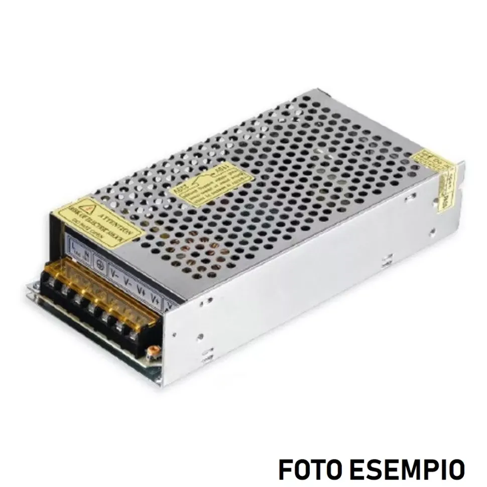 Driver trasformatore in metallo per strip led life ip20 fino a 120w