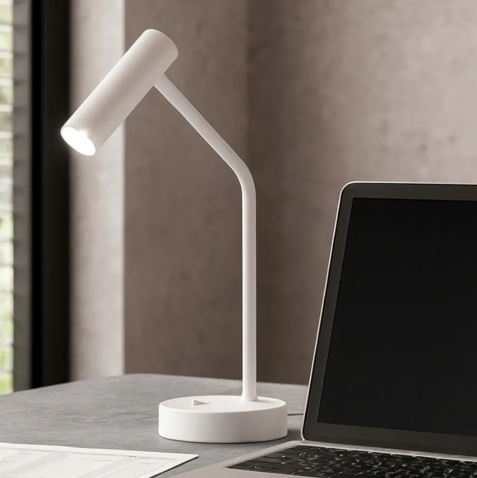 Easy tl lampada da tavolo scrivania ideal lux led 3,5w 3000k bianca